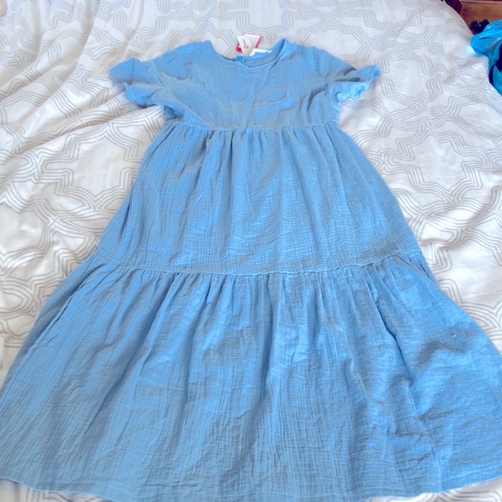 🆕Linen Maxi Dress 100% cotton